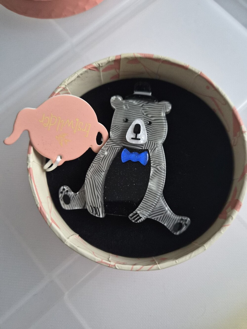 *NIB* [Erstwilder] Bear With Me Brooch, Fan Favorites